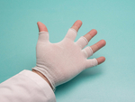 BCR&trade; Polyester Half-Finger Cleanroom Glove Liners