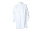 Tyvek&trade; IsoClean&trade; Front Snap Cleanroom Frocks, High Mandarin Collar