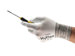 HyFlex&trade; 11-600 White Nylon Gloves with Polyurethane Coating