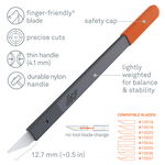 Scalpel With Replaceable Blade