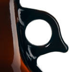 Boston Round Narrow-Mouth Amber Jugs with Closure