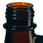 Boston Round Narrow-Mouth Amber Jugs with Closure