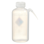 Nalgene&trade; Vented Unitary Right-to-Know LDPE Wash Bottles