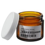 I-Chem&trade; Wide-Mouth Short-Profile Amber Glass Jars