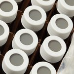 I-Chem&trade; and EP&trade; Amber VOA Glass Vials with 0.125in. Septa, certified