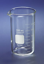 PYREX&trade; Tall-Form Berzelius Beakers with Spout, Graduated