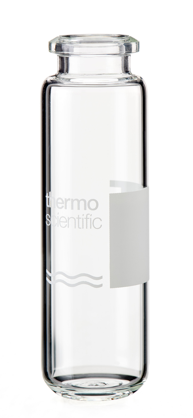 SureSTART™ 20 mL Glass Crimp Top Headspace Vials, Level 2 High-Throughput Applications