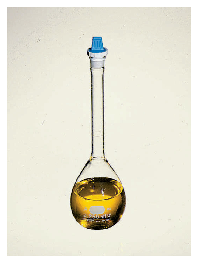 PYREX™ Class A Volumetric Flask with Polyethylene Standard Taper Stopper