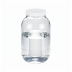Wheaton&trade; Clear Standard Wide-Mouth Bottles: With Polyvinyl-Lined Caps