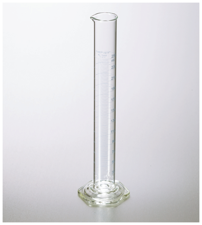 PYREX™ VISTA™ Class A Graduated Cylinder, Single Metric Scale, TC